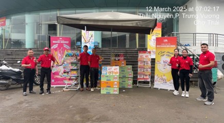 Hoạt động sampling b&aacute;n h&agrave;ng